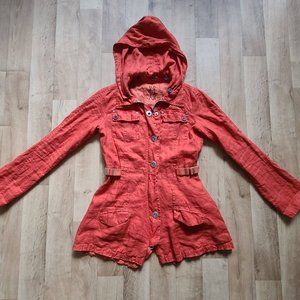 EUC - Johnny Was Pete & Greta Linen Utility Jacket